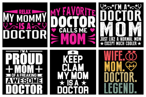 Doctor Mom T-shirt Design Bundle Review