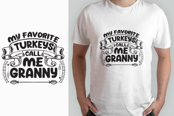 Granny Thanksgiving SVG: Graphics for T-Shirt Designs