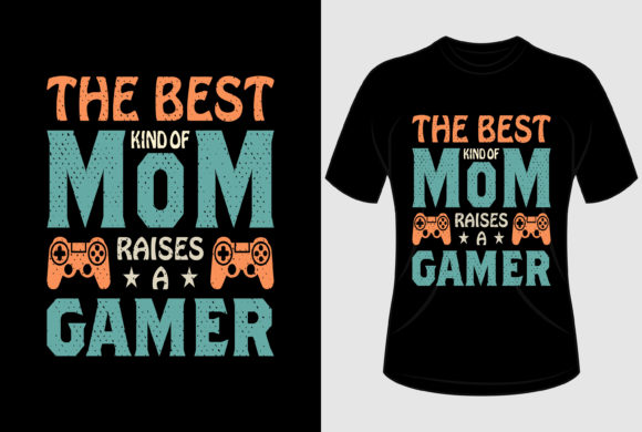 Mom Gamer Graphics for T-Shirt Designs