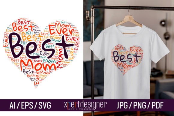 Mother s Day Vector Lettering Vol - 03 Graphics and Illustrations