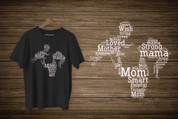 Mother’s Day T-Shirt Design Mom and Baby Graphics