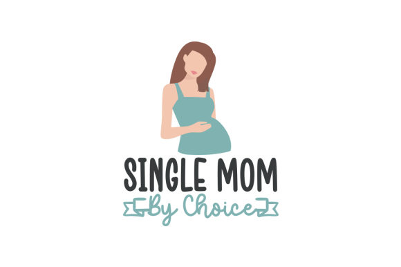 Pregnant Woman, Single Mom by Choice Crafts